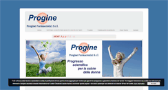 Desktop Screenshot of progine.it